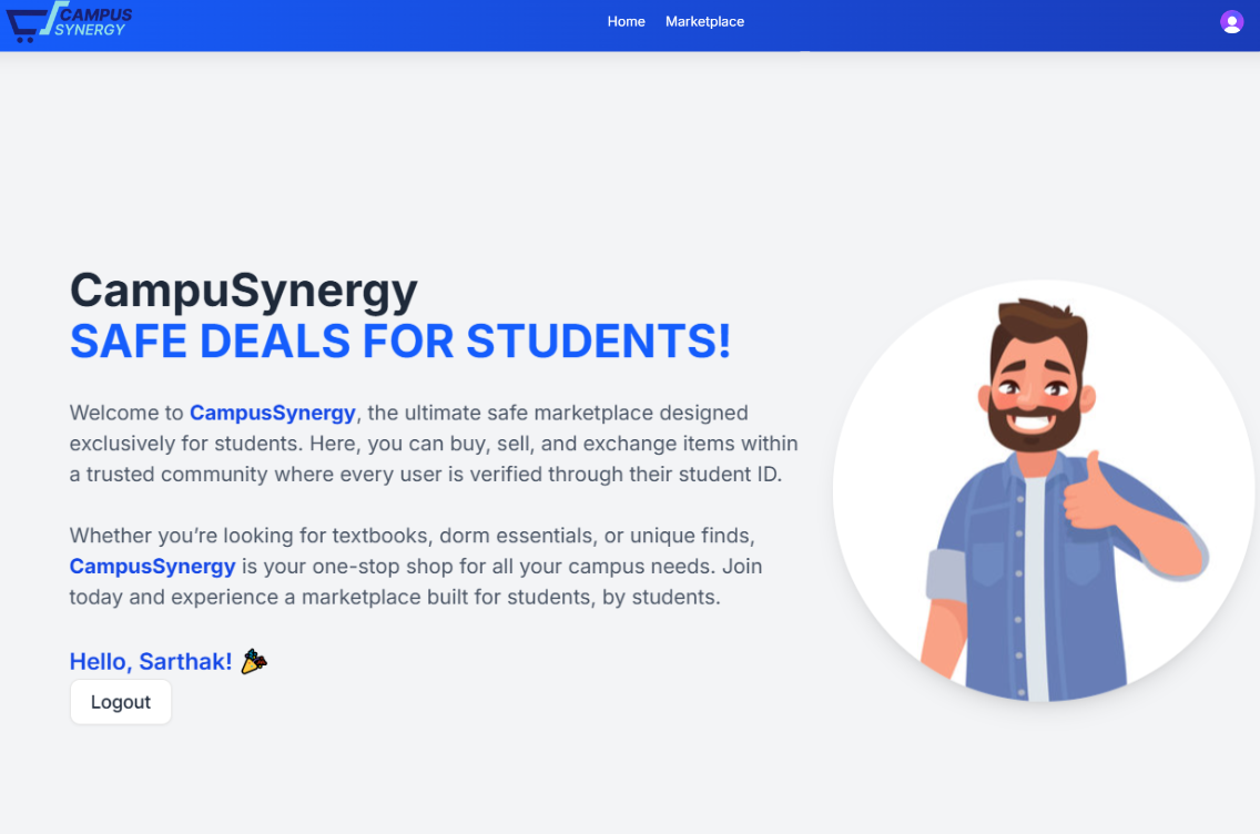 Screenshot of the Capstone Project